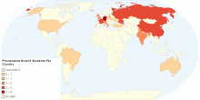 Provenance Erca15 Students Per Country