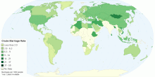 Crude Marriage Rate