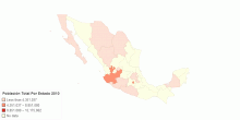 Población Total Por Estado