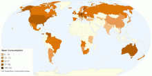 Beer Consumption by Country