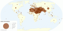 Dates Consumption By Country