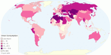 Onion Consumption (kg per capita)
