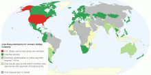 Visa Requirements for United States Citizens