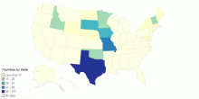 Facilities by State