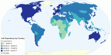 Life Expectancy by Country