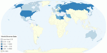 World Divorce Data 1964