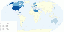 Interpolated Net Divorce Rate 1971