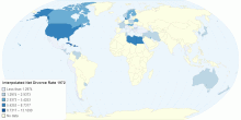 Interpolated Net Divorce Rate 1972