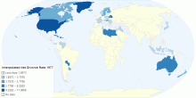 Interpolated Net Divorce Rate 1977