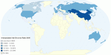 Interpolated Net Divorce Rate 2005