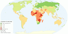 Current World Population Growth Rate