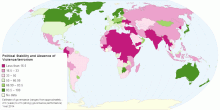 Political Stability and Absence of Violence/terrorism