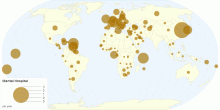 Mental Hospital by Country