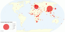 Rubella Reported Cases by Country