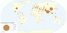 Area Equipped for Irrigation by Country