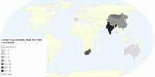 Under Five Mortality Rate Per 1000 Live Births