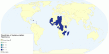 Countries of Implementation (Resilience)