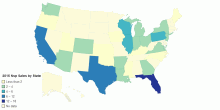 2015 NSP Sales by State