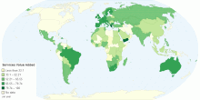 Services Value Added By Country