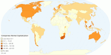 Companies Market Capitalization by Country