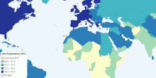 Life Expectancy 2013