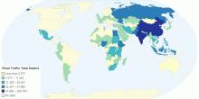 Road Traffic Total Deaths