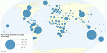 Terrestrial and Marine Areas Protected by Country