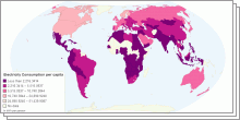 Electricity Consumption In 2010 and 2011