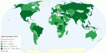 Male Population 2014