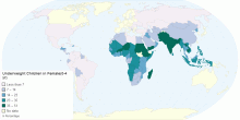 Underweight Children in Female