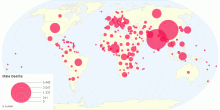 Male Deaths by Country