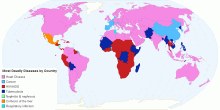 Most Deadly Diseases by Country