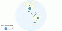 Analysts Location Map 2016