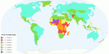 Total Fertility Rate in 2015