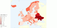 Inflation Rate in %