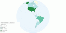 EFORT CRM 2015 AMERICAS Repartition