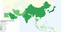 EFORT CRM 2015 Asia-Pacific Repartition