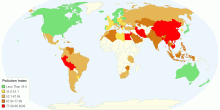 Pollution Index 2016