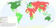 Democracy Index (4 categories)