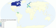 Paid Maternity Leave Around the World