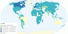 Foreign direct investment, net (BoP, current US$) 2012