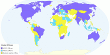 Global Offices by Country.