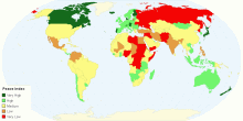 Global Peace Index - 2016