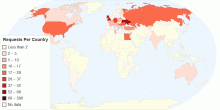 Requests for Information by Country