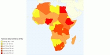 Hustota Obyvatestva Afriky