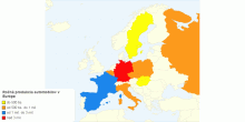 Ročná Produkcia áut v Európe