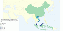 Annual Prevalence of Opiates Use As a Percentage of the Population Aged 15 64