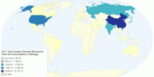 2011 Total Carbon Dioxide Emissions from the Consumption of Energy