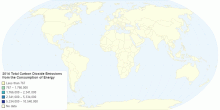 2014 Total Carbon Dioxide Emissions from the Consumption of Energy