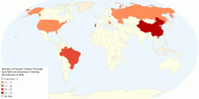 Number of People Trained Through Iucn Red List Assessor Training Workshops in 2016
